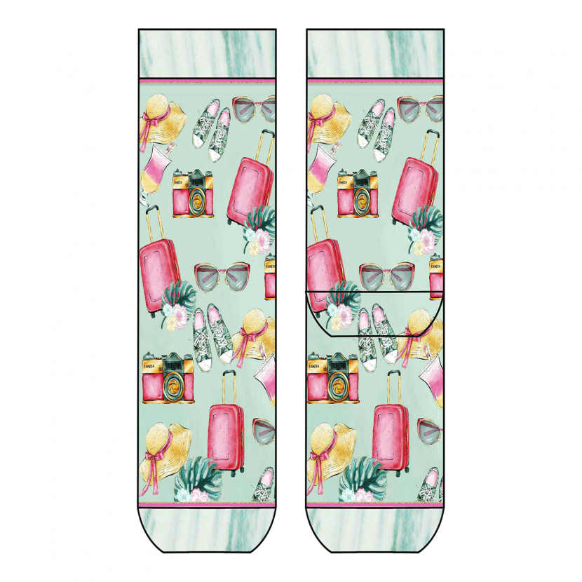 Cool 7 - Damen - Socken - Motiv - C0111